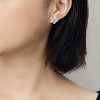 12 Pairs Acrylic Stud Earrings: Colorful Hypoallergenic Jewelry Set for Christmas & Gift Giving - 2 of 4