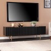 Pilston 4-Door Media Console - Black - SEI - 2 of 4