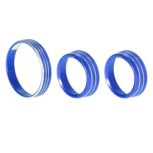 Unique Bargains Car Headlight Volume Tune Knob Cover Ring Trim for Ford for Mustang 2015-2020 - 1 of 4