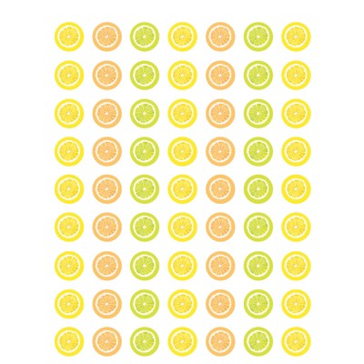 Teacher Created Resources Lemon Zest Mini Stickers, Pack of 378 (Pack of 10)