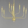 Maxim Lighting Vela 9 - Light Chandelier in  Satin Brass - 4 of 4