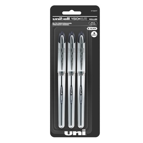 Uniball Retractable 207 Black Gel Pens 2ct Click Top 0.7mm Medium Point Pen  : Target