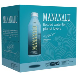 Mananalu Pure Water - 6pk/16 fl oz Bottle - 1 of 4