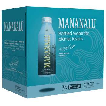 Mananalu Pure Water - 6pk/16 fl oz Bottle