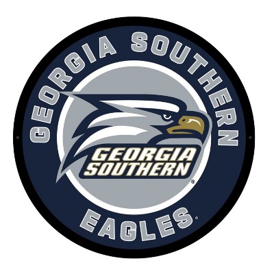 Evergreen Ultra-Thin Edgelight LED Wall Decor, Round, Georgia Southern University- 23 x 23 Inches Made In USA