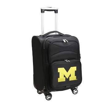 NCAA Michigan Wolverines 21" Spinner Wheels Carry On Suitcase