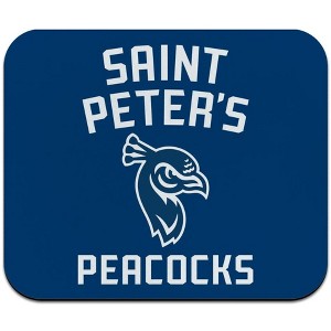 Saint Peters University Peacocks Logo Low Profile Thin Mouse Pad - 1 of 2