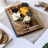NFL Los Angeles Chargers Delio Acacia Cheese Cutting Board & Tools Set - 4 of 4