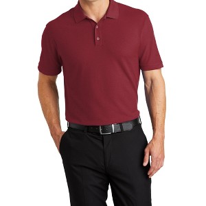 Mafoose Men's Short Sleeve Core Classic Pique Polo Shirt for Everyday Wear - 1 of 4