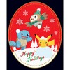 Women's Pokemon Christmas Happy Holidays Patch T-Shirt - image 2 of 4