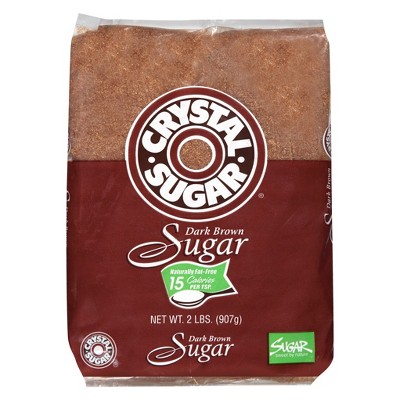 Crystal Dark Brown Sugar - 2lbs