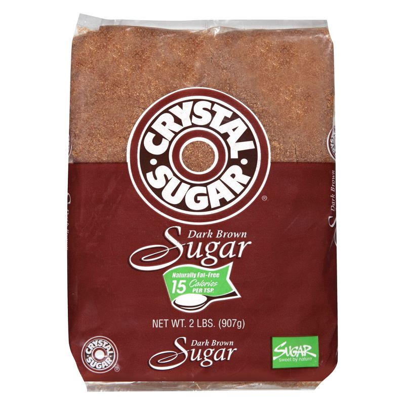 Crystal Dark Brown Sugar - 2lbs, 1 of 2