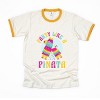 Simply Sage Market Party Like A Pinata Ringer Tee - 2 of 4