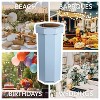 happimess Fleur 25-Gallon Traditional Classic Disposable Corrugated Cardboard Event Trash Can and Recycling Bin - 2 of 4