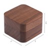 REGALWOVEN Modern Square Storage Jewelry Box - 2 of 4
