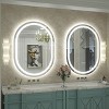 pmir Super Bright 192 LEDs/m LED Lighted Anti-Fog Tempered Glass Irregular Bathroom/Vanity Mirror with ETL & 3-Year Warranty - 3 of 4