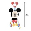 Disney Baby Mickey Mouse 15 Inch On-the-Go Soft Activity Teether Toy - image 4 of 4