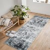 Area Rugs Living Room Modern Abstract Rug Non-Slip Low Pile Soft Rug for Bedroom Dining Room Home Office - 2 of 4