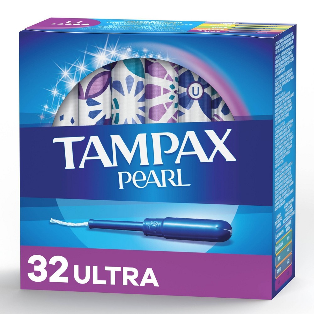  Tampax Pearl Active Plastic, Regular Absorbency