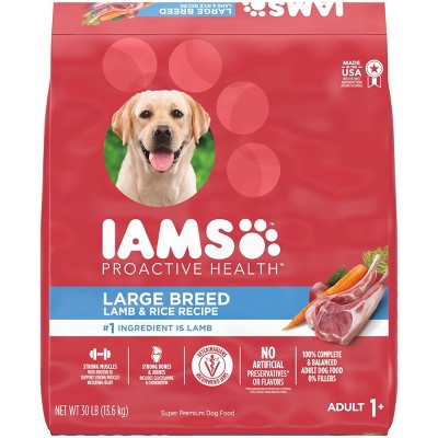 IAMS Proactive Health Lamb and Rice Flavor Large Breed Adult Dry Dog Food