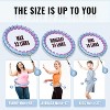 MAICIFI 65in Weighted Hula Hoop for Women - 32 Detachable Knots, Silent Workout, Waist & Abs 2-in-1 - 3 of 4
