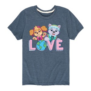 Boys' - Paw Patrol - Love Earth Short Sleeve Graphic T-Shirt - 1 of 4