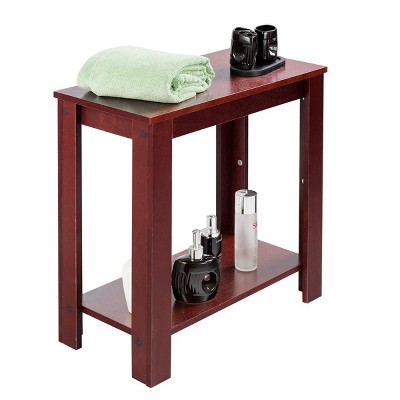 Tangkula PC Laptop Table Portable Side Desk Compact Teapoy for Home Office