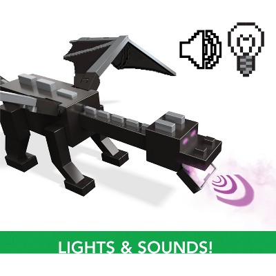 ゲームキャラクター Minecraft 15th Anniversary Ender Dragon Mattel Minecraft 15th Anniversary Ender Dragon Set, 1 ct