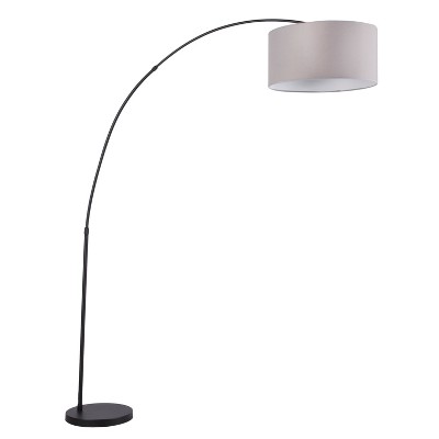 floor lamp grey shade