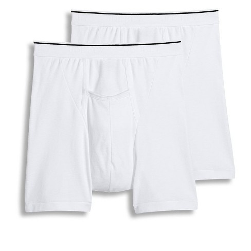 Jockey Men's Underwear Pouch Brief - 3 Pack, black, M at