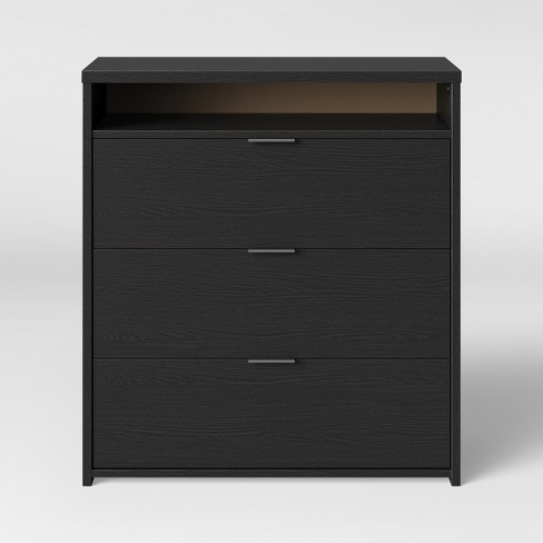 3 Drawer Dresser Black Made By Design Target