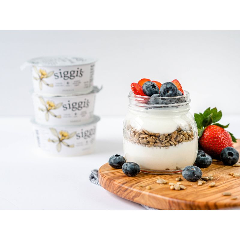 Siggi&#39;s 4% Whole Milk Vanilla Icelandic-Style Skyr Yogurt - 4.4oz, 4 of 6