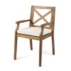 SKRAN Dining Chair with 2 Cushions and Rust-Resistant Iron Frame for Backyard, Poolside, Garden for Backyard, Poolside, and Garden - 4 of 4