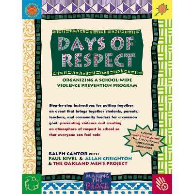 Days of Respect - (Making the Peace) by  Ralph J Cantor (Paperback)