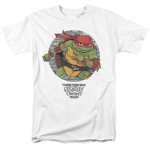 Men's Teenage Mutant Ninja Turtles: Mutant Mayhem Raph Pose T-Shirt - 1 of 4
