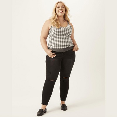 Molly & Isadora Women's Ponte Pant, Black, 30w/32w : Target