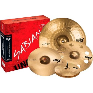 SABIAN HHX Evolution Cymbal Set With Free 18" Ozone Crash - 1 of 1