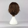 Unique Bargains Women's Wigs 12" Deep Brown with Wig Cap - 4 of 4