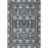 Area Rug Living Room Bedroom Machine Washable Printed Vintage Floral Carpet Non-Slip Low Pile Distressed Boho for Laundry Dining Farmhouse - 3 of 4