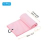 Unique Bargains Super Absorbent Waffle Pattern Tri-Fold Golf Towels with D Clips 3 Pcs - 2 of 4