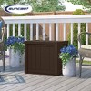 Suncast SS500 22 Gallon Small Resin Outdoor Patio Storage Deck Box - 4 of 4