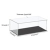 Unique Bargains Acrylic Dustproof Countertop Display Case 1 Pc - 2 of 4