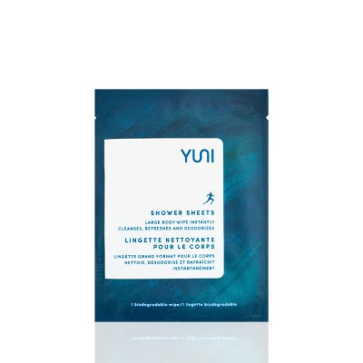 YUNI Travel Shower Sheet Body Wipe