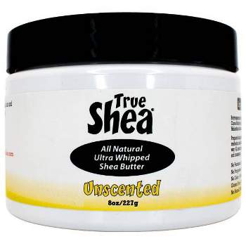 True Shea Natural Ultra Whipped Shea Butter - Unscented - 8oz