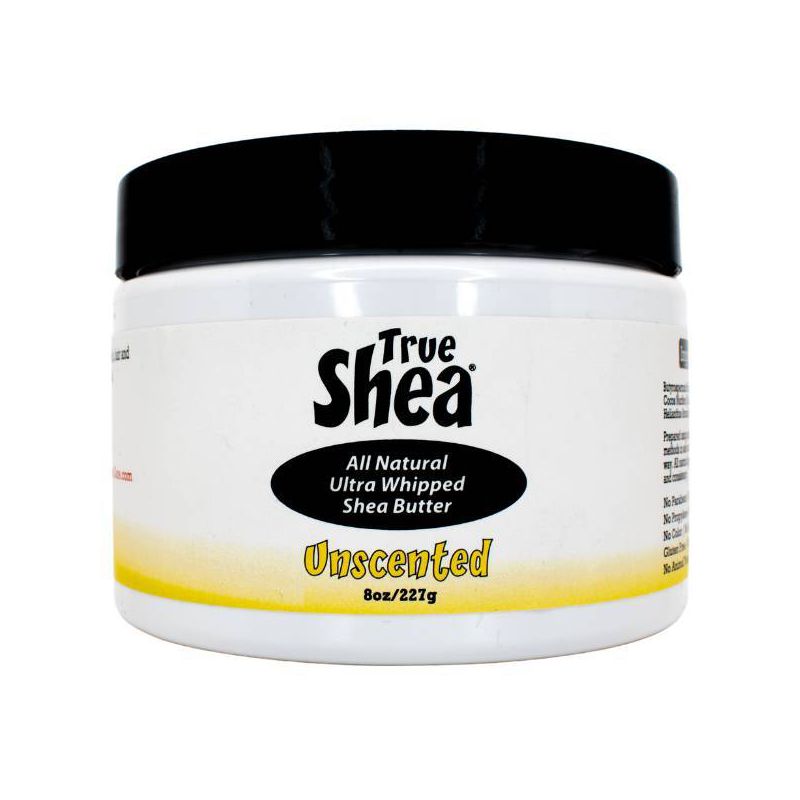 True Shea Natural Ultra Whipped Shea Butter - Unscented - 8oz, 1 of 19