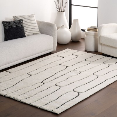 Nuloom Nazco Abstract New Zealand Wool Area Rug