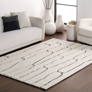 Nuloom Nazco Abstract New Zealand Wool Area Rug - 1 of 4
