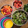 Bellemain Stainless Steel Mixing Bowls with Lids Non-Slip, Nesting, Easy-Grip 4-Piece Set for Baking - 3 of 4