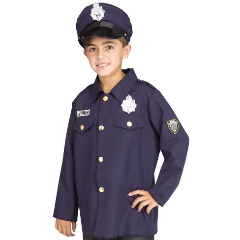 Fun World Police Child Costume Kit, Medium (8-10) : Target