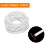 Unique Bargains Dustproof Round Smooth Solid Dustproof Silicone Foam Seal Strip - 2 of 4